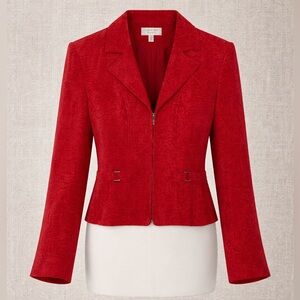 𝅺concepts Conrad C Vintage Red Velvet Jacket